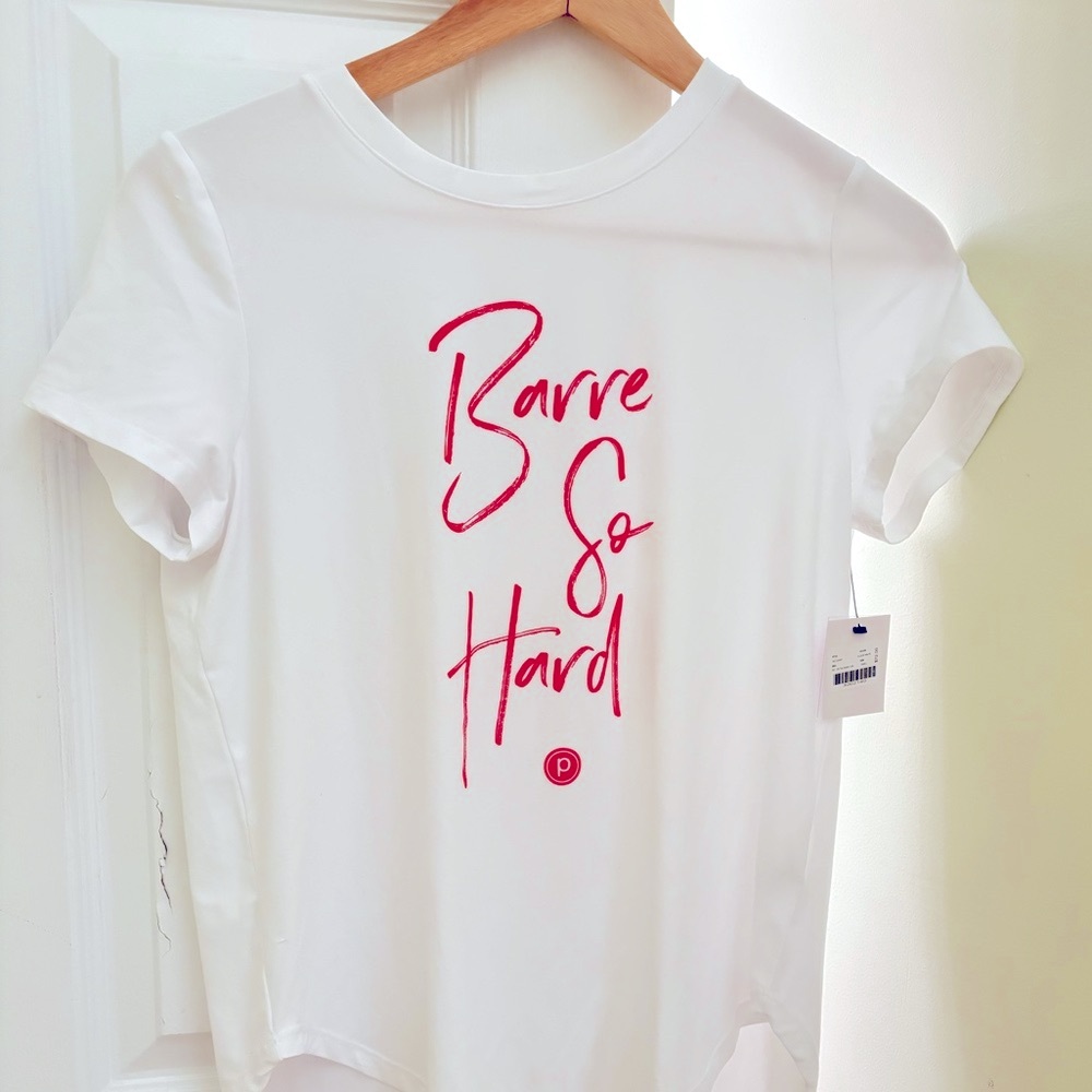 Pure barre “barre so hard” top